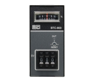 BTC 803 Temperature Controller Type J Thermocouple (0-399) + AL